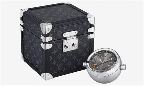 louis vuitton gmt travel clock|louis vuitton trunk watch.